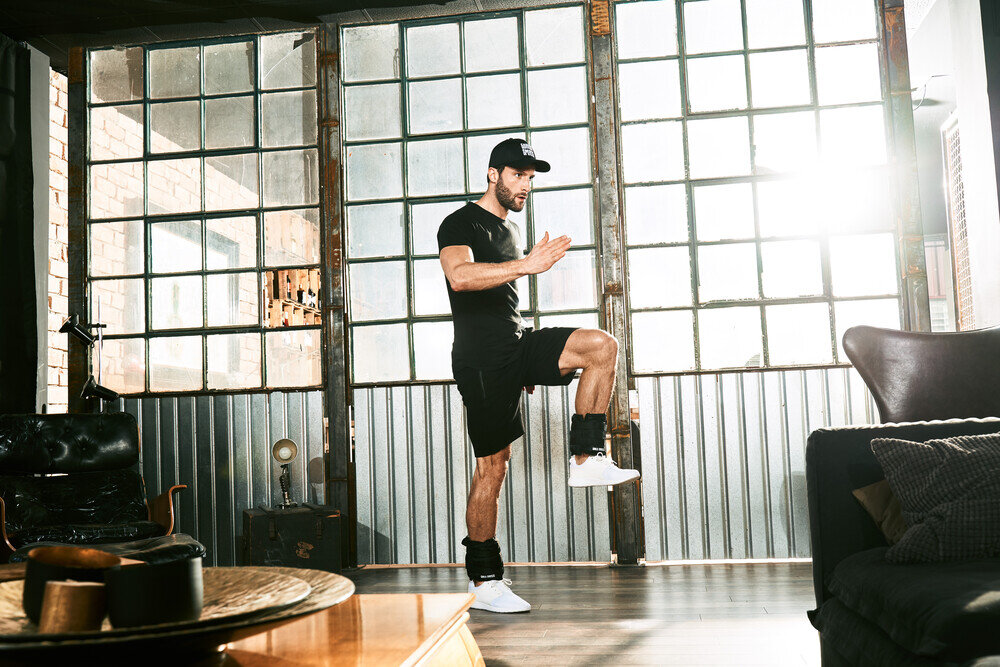 Obciążniki na kostki i nadgarstki 2x2 kg GORILLA SPORTS