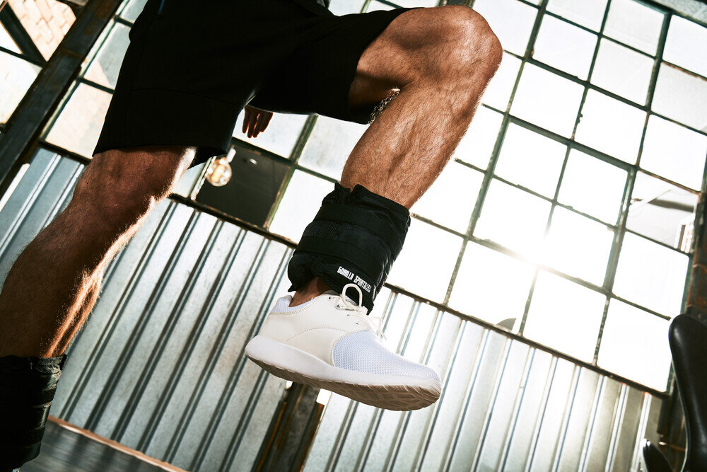 Obciążniki 2x2 kg GORILLA SPORTS trening rehabilitacja jogging