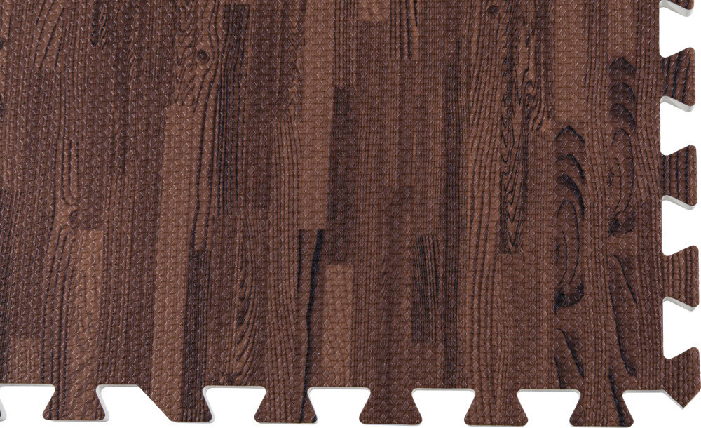 Mata pod sprzęt fitness GORILLA SPORTS 6 elementów o wymiarach 60 x 60 cm 120 x 180 cm Grubość 1,2 cm tłumi hałas chroni podłogę przed zadrapaniami oraz wgnieceniami odpornej na ścieranie pianki EVA antypoślizgowe, przyjazne dla skóry - mata na białym tle