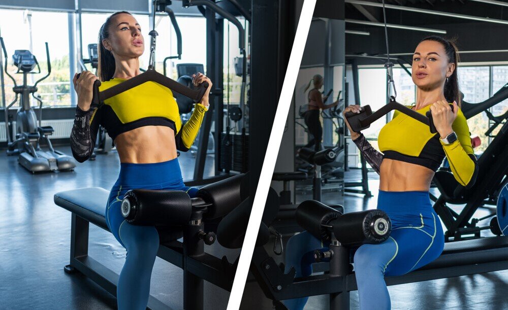 Szeroki uchwyt do wyciągu Gorilla Sports