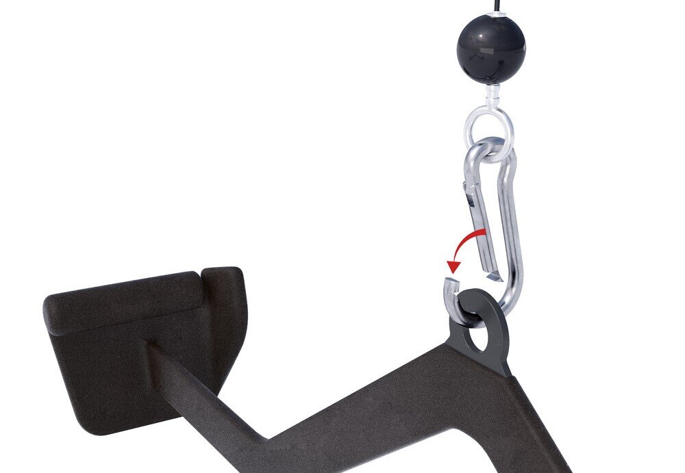 Uchwyt do wyciągu pleców i ramion Gorilla Sports – ćwiczenia w podchwycie i nachwycie