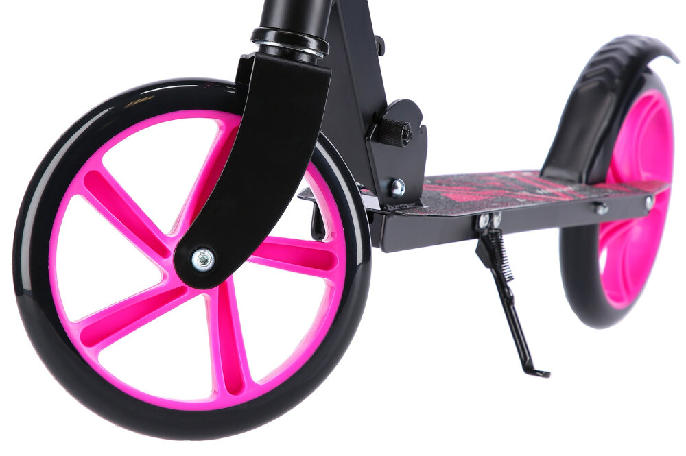 Hulajnoga NILS EXTREME HM0106 Różowy stopka skladana wytrzymala w centralnym punkcie ciezkosci