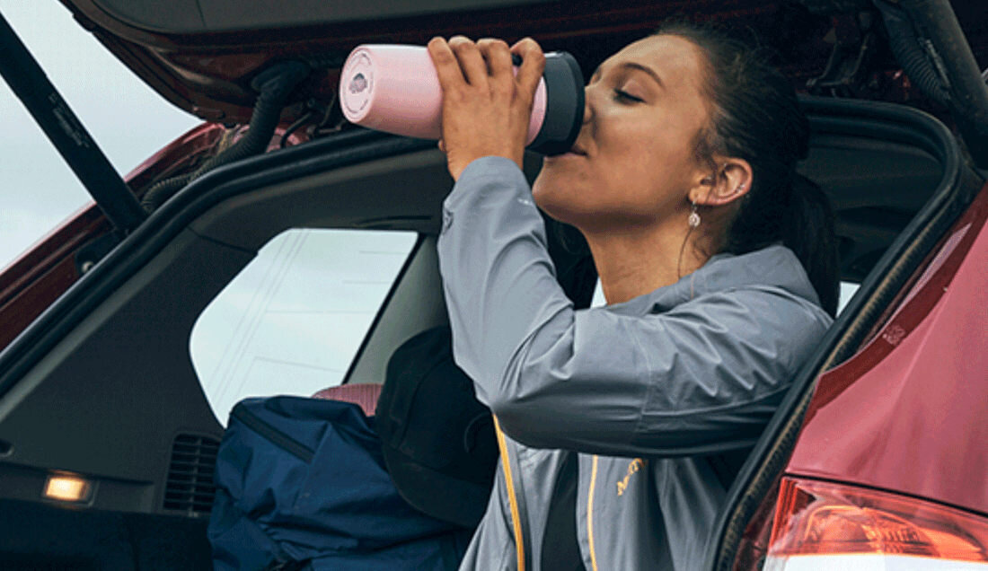 Kubek termiczny CONTIGO West Loop Folklor 470 ml Różowy izolacja ThermaLock Podwójne ścianki izolacja próżniowa napoje utrzymywanie ciepła czs temperatura możliwości