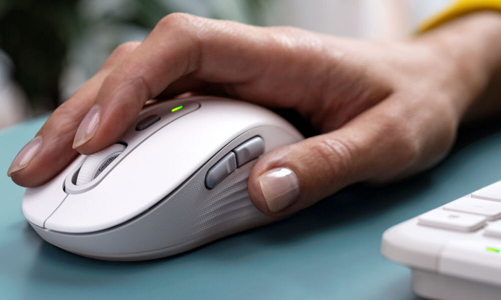 Zestaw LOGITECH Signature Slim Combo MK950 Biały