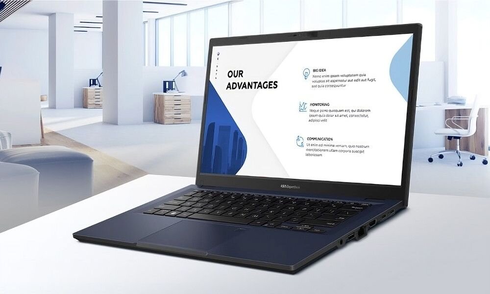 Laptop ASUS ExpertBook B1402CVA - ekran przekątna Rozdzielczość kolory pokrycie kąty widzenia