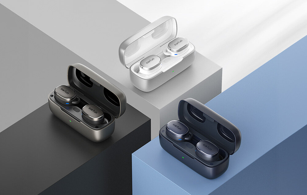 Słuchawki dokanałowe EARFUN Free Pro 3  obsluga jakosc dzwiek