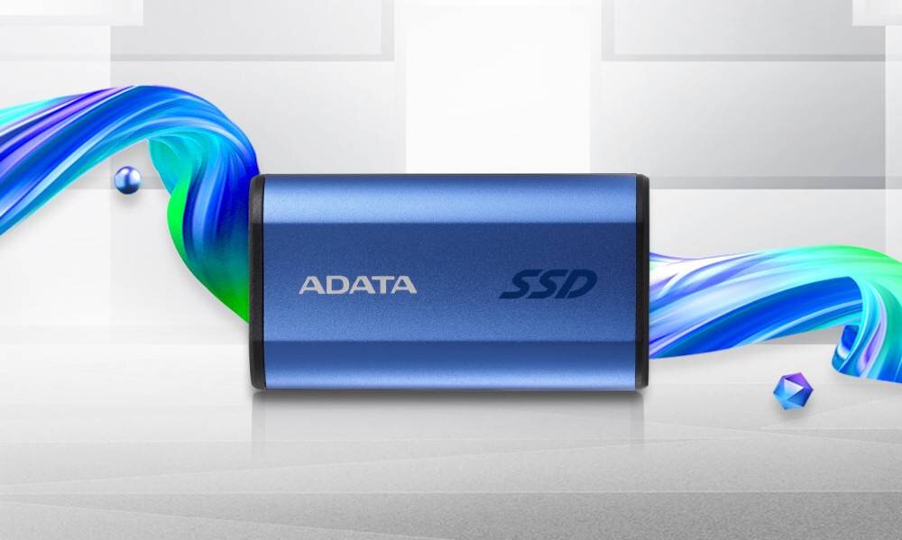 Dysk ADATA SE880 4TB SSD Niebieski opis