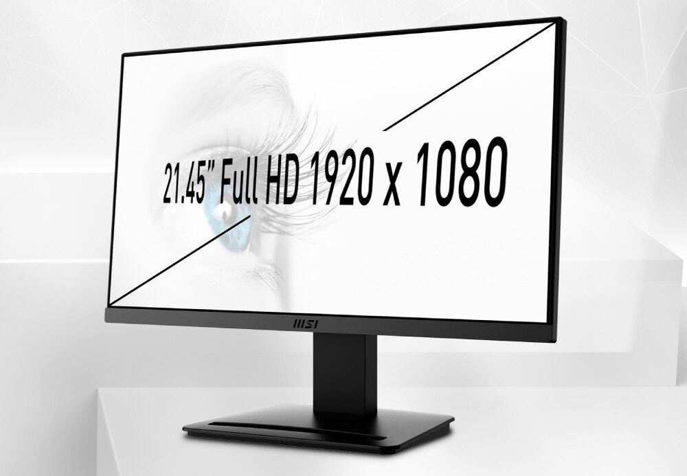 Monitor MSI Pro MP223 21.45 1920x1080px 100Hz 1 ms [MPRT] obraz jakość matryca rozdzielczość