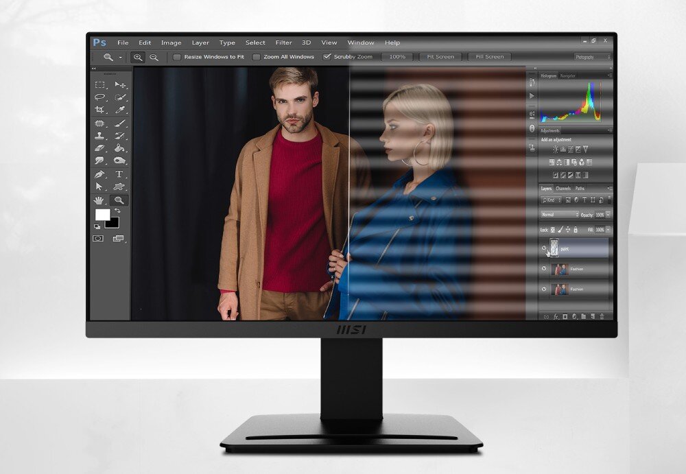 Monitor MSI Pro MP223 21.45 1920x1080px 100Hz 1 ms [MPRT] niebieskie światło migotanie wzrok ochrona