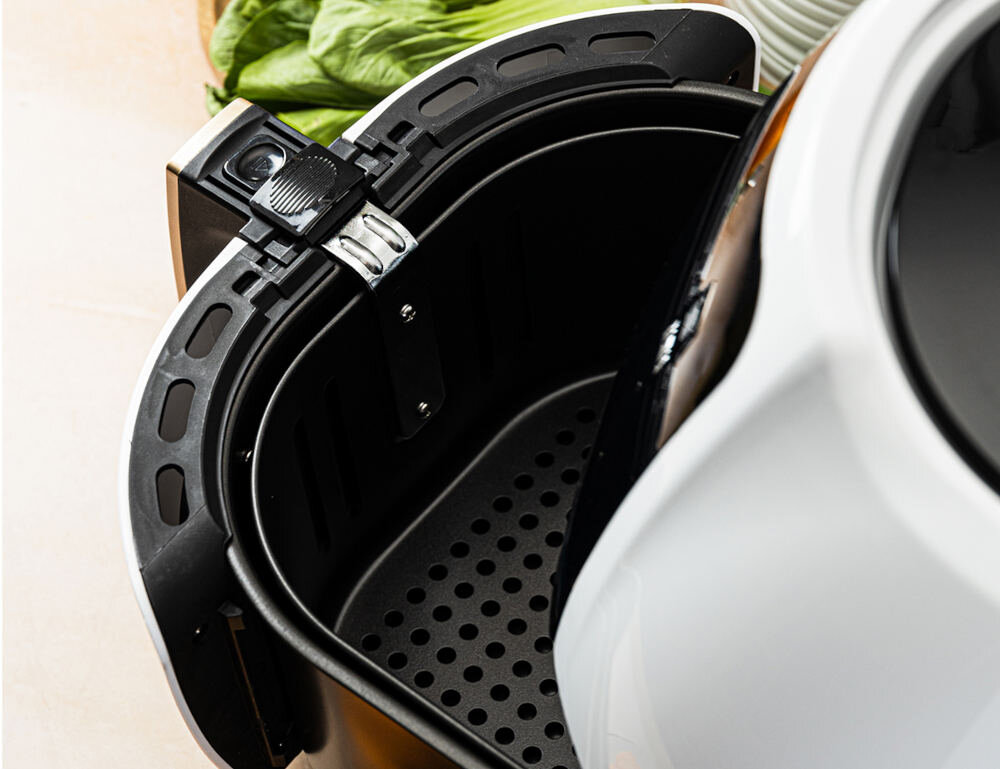 Frytkownica beztłuszczowa KLAUSBERG KB-7709 Air Fryer Odporność na korozję Stal 304 normy