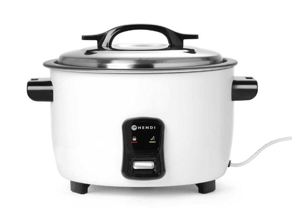 Ryżowar HENDI Kitchen Line 240441 aluminium z nieprzywierajacą powłoką, łatwiejsze gotowanie i utrzymanie czystości, oszczędność czasu i energii