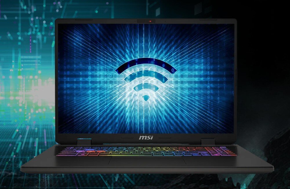 Laptop MSI Sword 17 HX B14VGKG-017XPL 17 IPS 240Hz i7-14700HX 16GB RAM 1TB SSD GeForce RTX4070 łączność Wi-Fi
