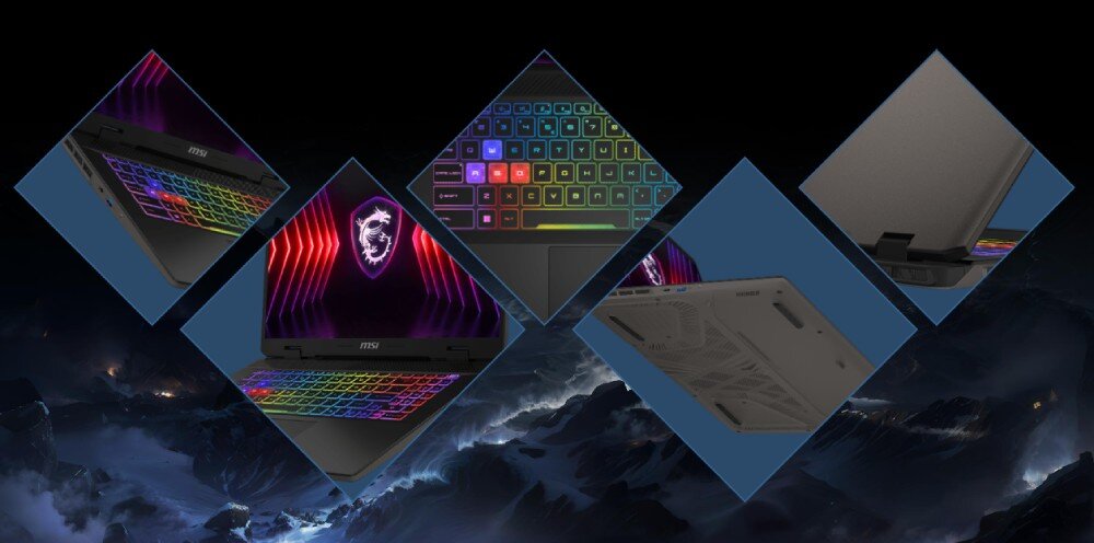 Laptop MSI Sword 17 HX B14VGKG-017XPL 17 IPS 240Hz i7-14700HX 16GB RAM 1TB SSD GeForce RTX4070 cechy zalety