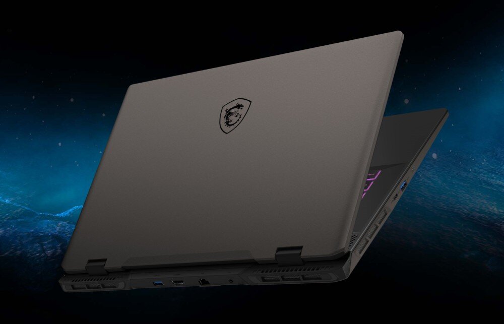 Laptop MSI Sword 17 HX B14VFKG-020XPL 17 IPS 240Hz i7-14700HX 16GB RAM 1TB SSD GeForce RTX4060 dysk pamięć pojemność szybkość
