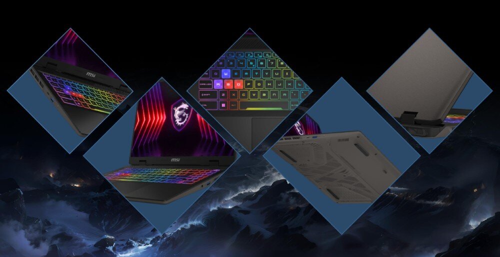 Laptop MSI Sword 16 HX B14VFKG-026XPL 16 IPS 240Hz i7-14700HX 16GB RAM 1TB SSD GeForce RTX4060 cechy przeznaczenie podzespoły