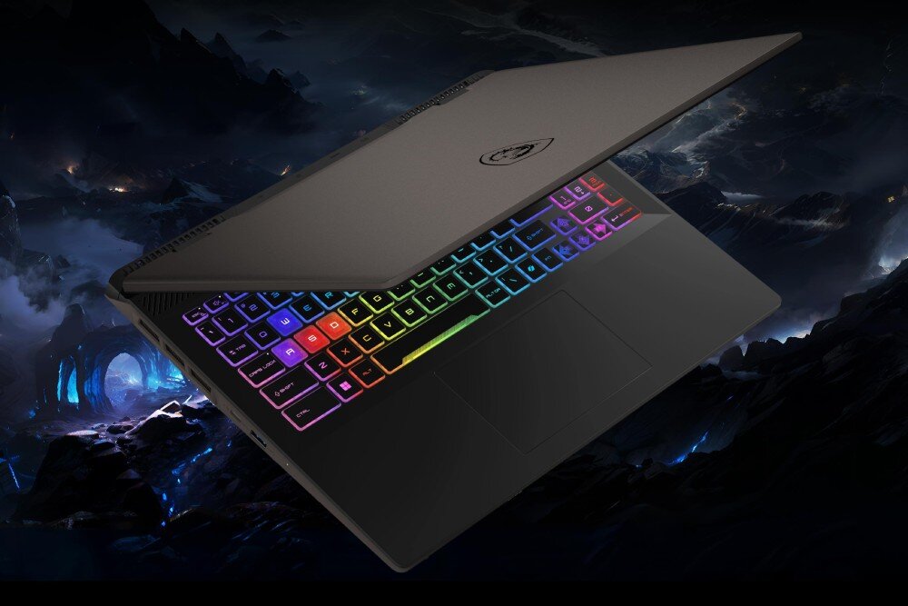 Laptop MSI Sword 16 HX B14VFKG-026XPL 16 IPS 240Hz i7-14700HX 16GB RAM 1TB SSD GeForce RTX4060 pamięć dysk pojemność szybkość