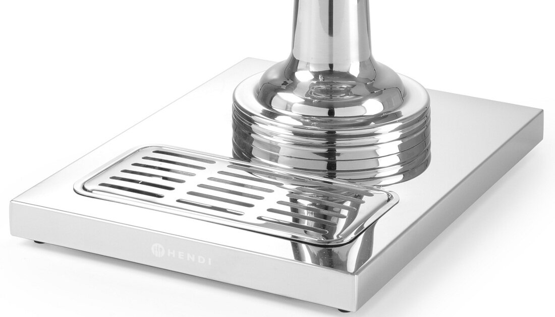 Dyspenser do wody i soków HENDI 425299 woda soki stalowy wkład zbiornik wykonanie wytrzymały poliwęglan łatwe czyszczenie