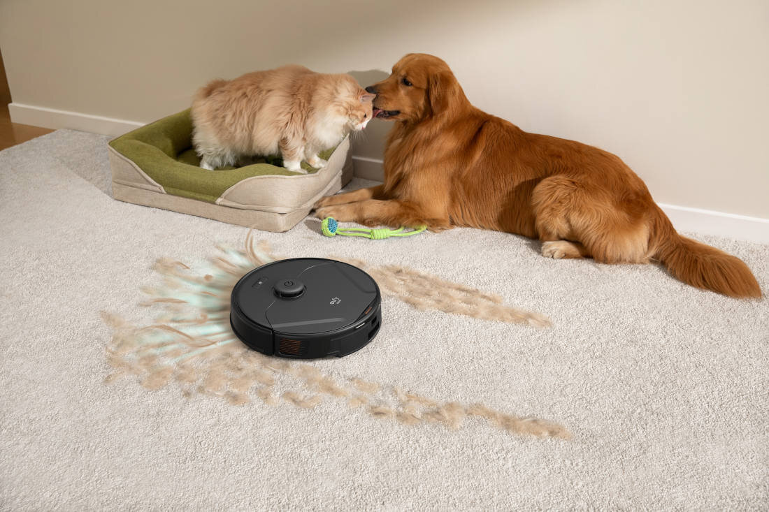 Robot sprzątający EUFY Robovac X8 Pro T2266G11 Moc Ssania Twin-Turbine™ dla właścicieli zwierząt