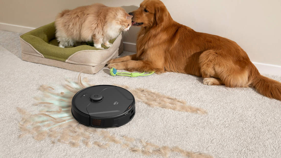 Robot sprzątający EUFY Robovac X8 Pro T2276G11 Moc Ssania Twin-Turbine™ moc sierść zwierząt zabrudzenia zanieczyszczenia relaks