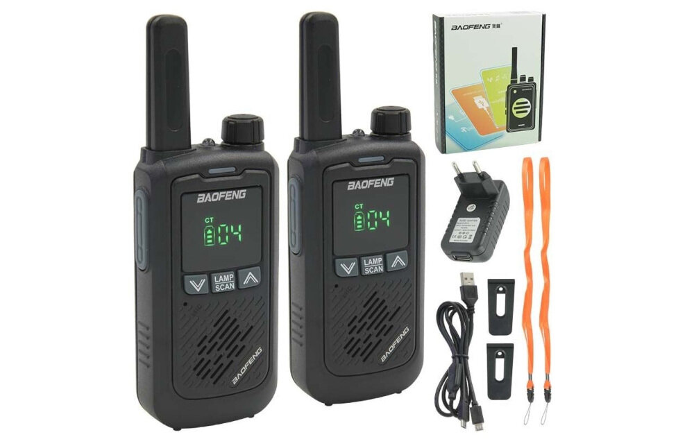 Krótkofalówka BAOFENG BF-T17 SET - zestaw