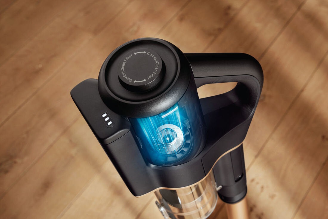 Odkurzacz MIELE Duoflex HX1 Total Care Silnik Digital Efficiency technologia Vortex kurz brud