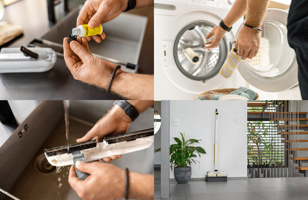 Електрична швабра KARCHER FC 8 Smart Signature Line 1.055-711.0 автономна прибирання