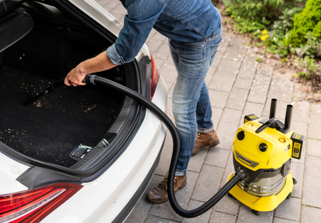 Odkurzacz KARCHER WD 4-18 S Dual V-20/22 1.628-625.0 Sprzątanie bez kabli Bezprzewodowa konstrukcja swoboda waga