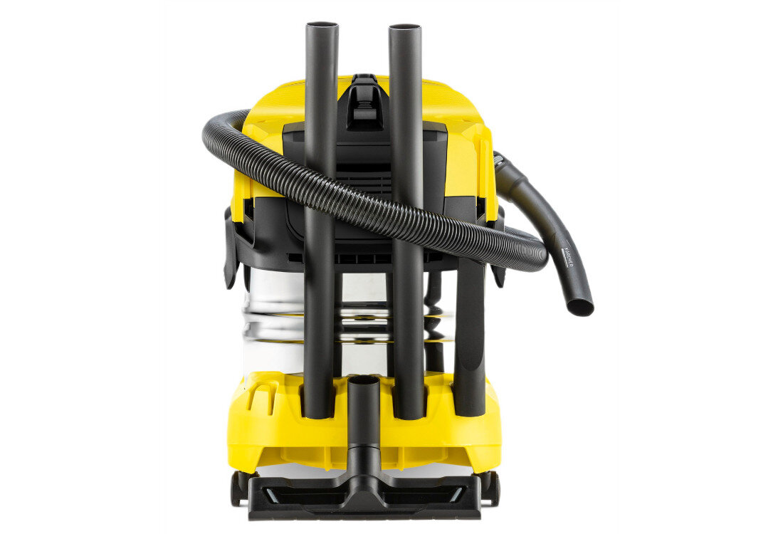 Odkurzacz KARCHER WD 4-18 S Dual V-20/22 1.628-625.0 Przemyślane przechowywanie wygodnie zawiesić na głowicy zamocować na zderzaku