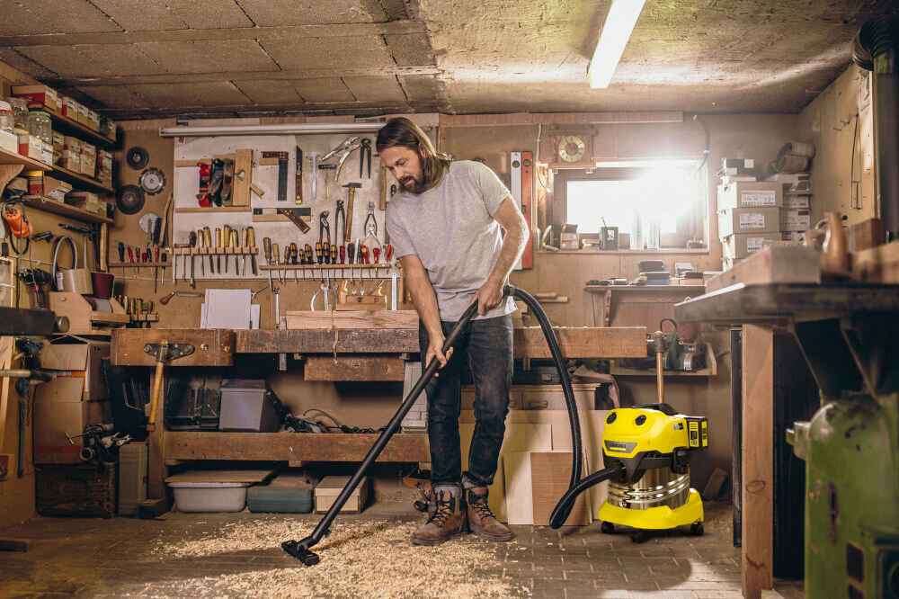 Odkurzacz KARCHER WD 4-18 S Dual Battery Set V-20/22 1.628-626.0 2 wszechstronny różne warunki domowe profesjonalne wysoka moc ssania funkcja wydmuchu praca na mokro i sucho solidna konstrukcja łatwość obsługi wygoda w codziennym użytkowaniu wysoka wydajność uniwersalność