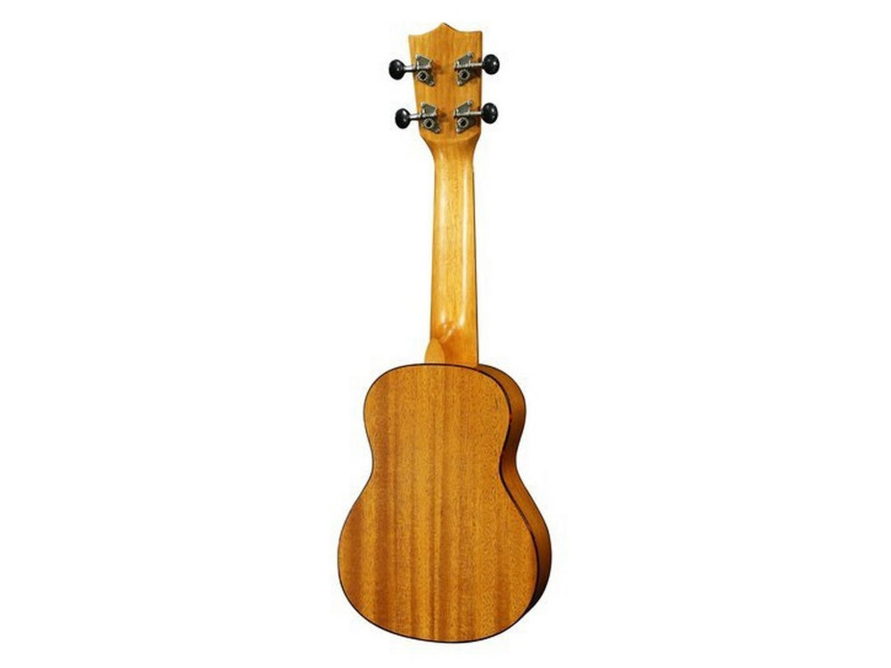 Ukulele PUKA PK-PEC sapele okoume ciepły ton jasne wysokie dźwięki kości klarowny dźwięk Aquila Nylgut