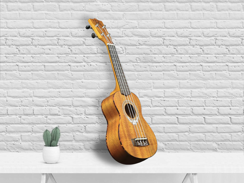 Ukulele PUKA PK-PHS dla osób rozpoczynających naukę gry pokrowiec kodury 5 mm