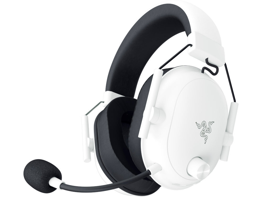 Słuchawki RAZER BlackShark V2 Pro komfort użytkowania Zamknięte nauszniki pianka memory oddychającej tkaninie Pałąk miękką tkaniną
