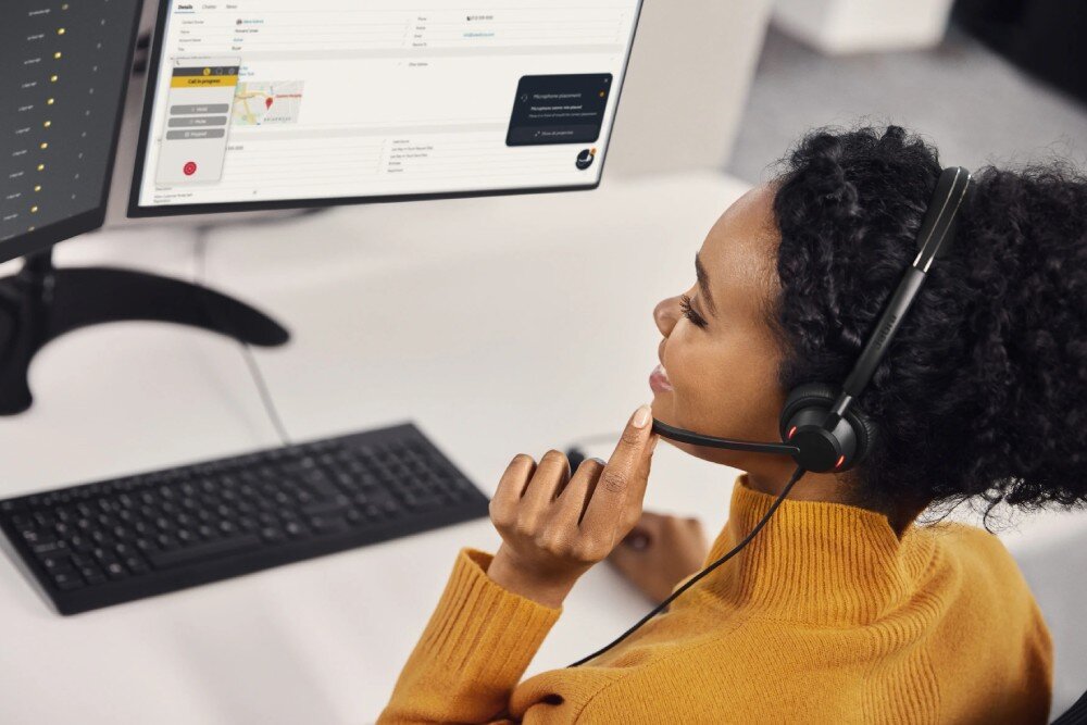 Słuchawki nauszne JABRA Engage 50 II Czarny mikrofon redukcja hałasu