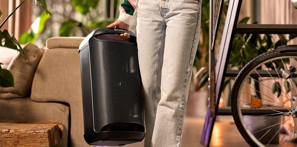 Power audio SONY SRS-XV500 - certfikat IPX4