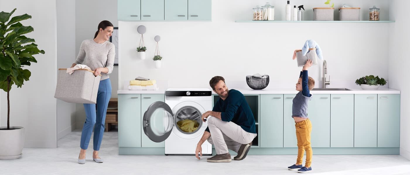 Pralka WW11DG6B85LKU4 - zdjęcie - pomoc w codziennych obowiązkach Pralka Samsung WW11DG6B85LKU4 - zdjęcie - pomoc w codziennych obowiązkach