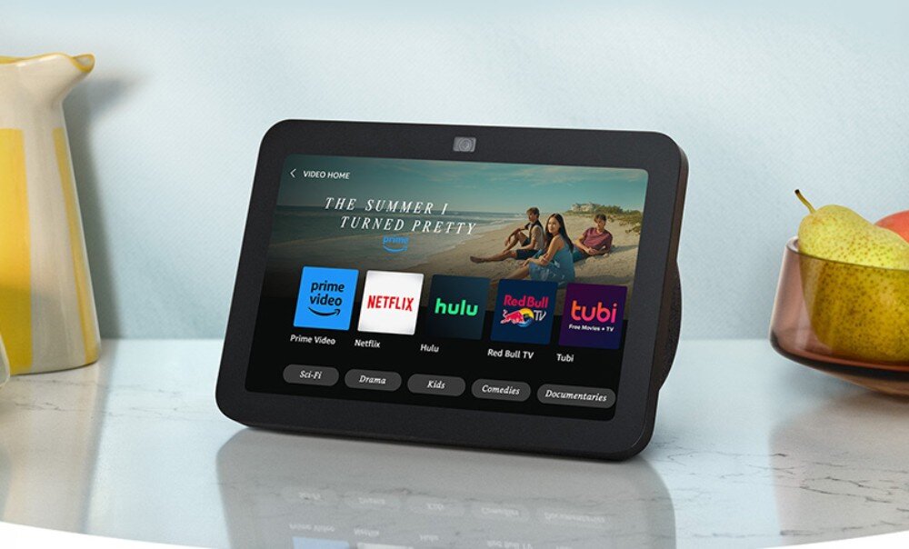 AMAZON Echo Show 8 (3 gen.) Czarny ekran przekątna rozdzielczość głośniki
