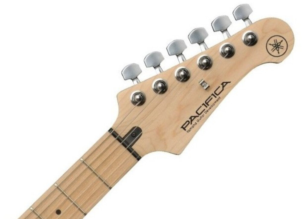 Gitara elektryczna YAMAHA Pacifica 112VMX YNS RL - Wszechstronne brzmienie, kadr główki