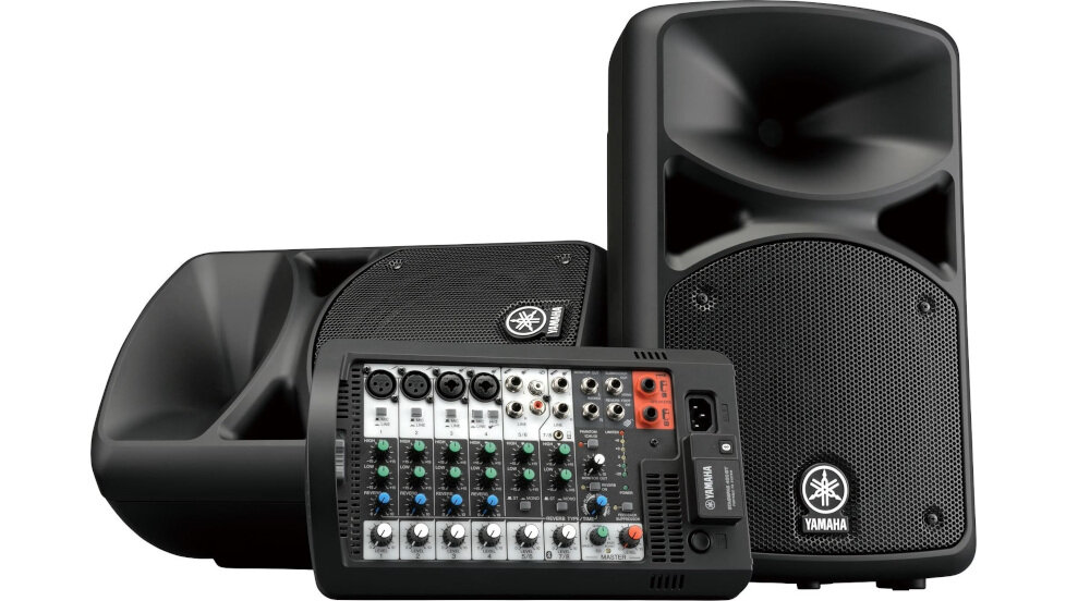 Zestaw nagłośnieniowy YAMAHA Stagepas 400BT - Łatwy w obsłudze system audio
