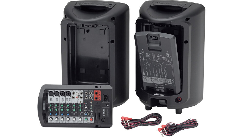 Zestaw nagłośnieniowy YAMAHA Stagepas 400BT - Prosta konfiguracja