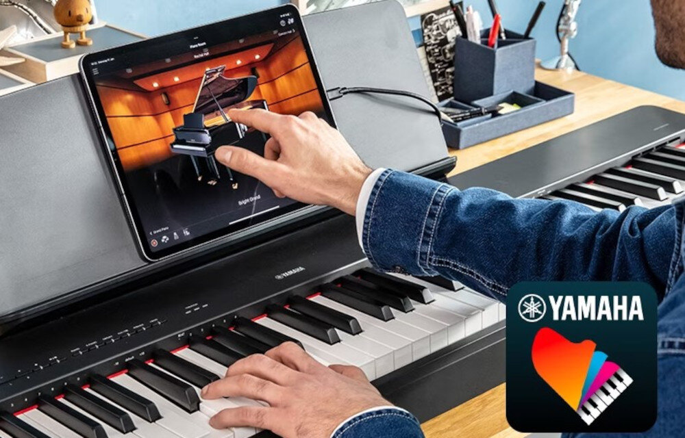 Keyboard YAMAHA P-225B - Sterowanie przez aplikację