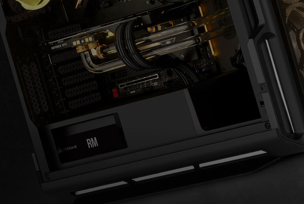 Komputer XQUANTUM Creator GeForce RTX Studio RS-I7-4080SWP i7-14700KF 32GB RAM 3TB SSD GeForce RTX4080 Super Windows 11 Professional zasilanie