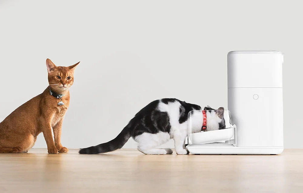 Dozownik karmy automatyczny CATLINK Fresh 2 F04 Pro rozpoznawanie wielu kotów RFID bariera