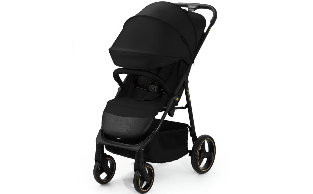 Wózek spacerowy KINDERKRAFT Trig 3 Czarny system CLICK & FOLD niska waga dziecko użytkowanie korzystanie
