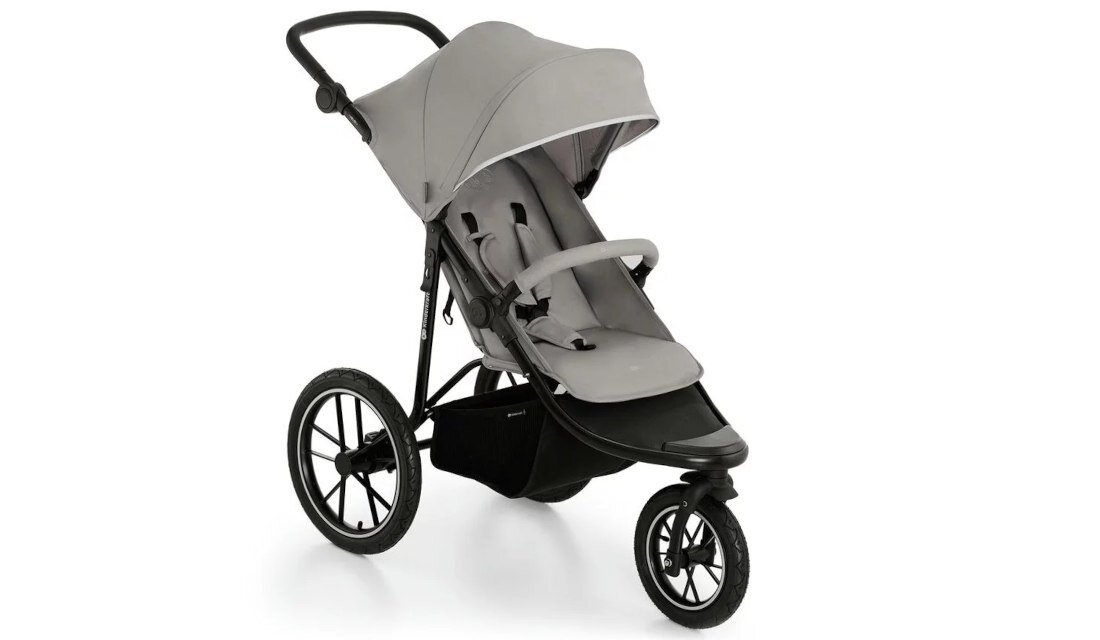 Wózek spacerowy KINDERKRAFT Helsi Szary Aktywność komfort waga do 22 kg spacery aktywność fizyczna