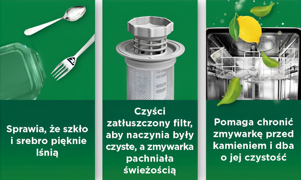 Kapsułki do zmywarki FAIRY Platinum All in One Lemon ochrona przed kamieniem