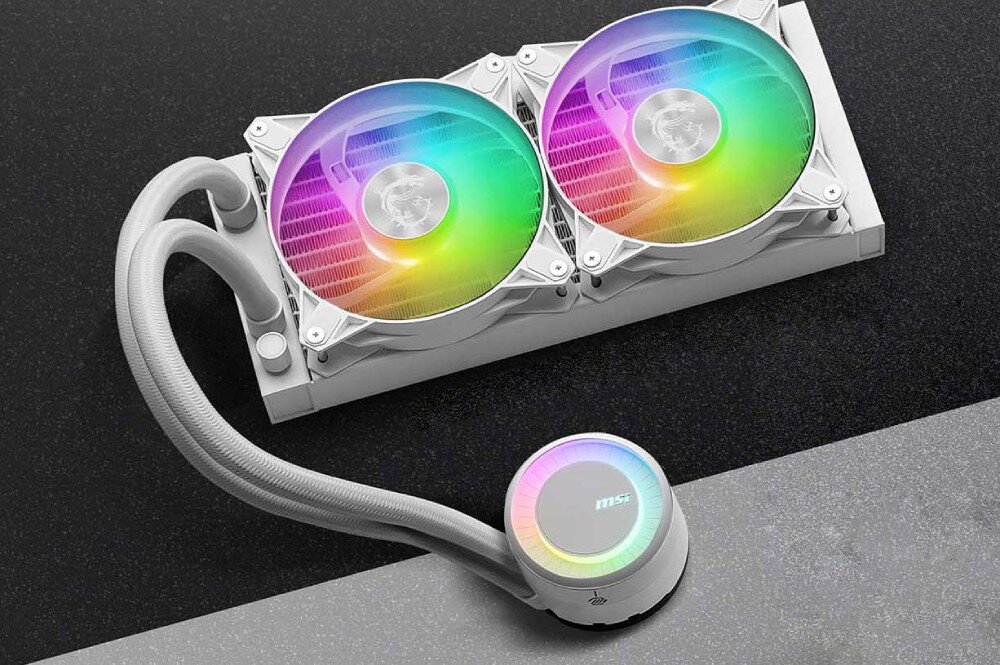 Komputer MAD DOG PBM WH GUNGNIR-I06DR32 i5-14500 32GB RAM 1TB SSD GeForce RTX4070 Super chłodzenie temperatura wentylator radiator