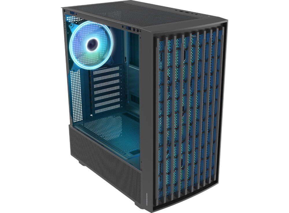 Obudowa MODECOM Breeze ARGB Flow Czarny kompatybilność chłodzenie wodne płyty główne