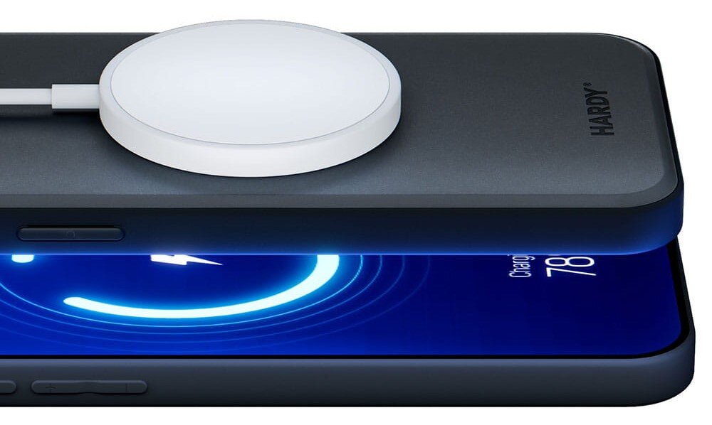 Etui 3MK Hardy Silky Leather MagCase w 100% kompatybilne z ładowarkami MagSafe szybkie i stabilne ładowanie urządzenia