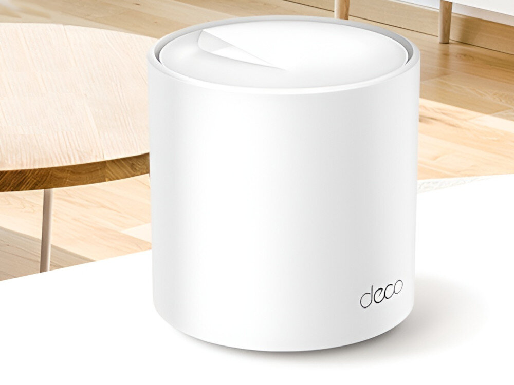 TP-LINK DECO X60 mniej znaczy więcej biała obudowa wtapiając się w otoczenie