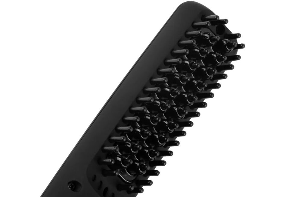 Szczotka prostująca KESSNER K-600 ceramiczne włosie element grzejny PCT wygładzenie włosów w 30 sekund regulacja temperatury w 3 poziomach do 200 stopni skuteczność bezpieczeństwo silikonowa głowica ceramiczna powłoka komfortowe użytkowanie moc 40 W technologia szybkiego nagrzewania efektywna i wygodna